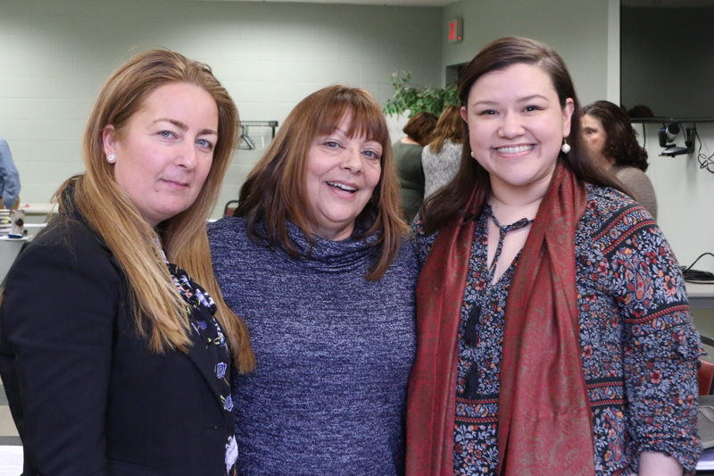 Peer Integration Staff at staff meeting